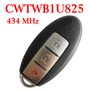 434 MHz 2+1 Buttons Smart Proximity Key for Nissan Armada Cube 2009-2017 - CWTWB1U825 