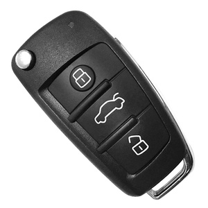Flip Remote Key for Audi A6 Q7 - 8E Chip - 315 MHz - Changeable Frequency