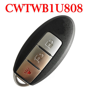 315 MHz 2+1 Buttons Smart Proximity Key for Nissan Cube Juke Leaf Quest Versa Note 2011-2018 - CWTWB1U808