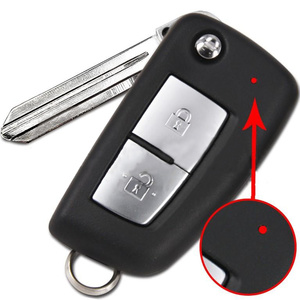 2 Buttons 434 MHz Flip Remote Key for Nissan X-TRAIL JUKE QASHQAI  - CWTWB1G767