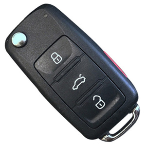 315 MHz 3+1 Buttons Flip Remote Key for 2011-2016 Volkswagen - 5K0 837 202 AE