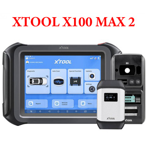 2025 XTOOL X100 MAX 2 Auto Key Programmer with J2534 VCI and KC501 Supports 42 Service Functions ECU Programming Topology Update of X100 PAD3