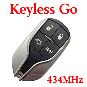 Top Quality 4 Buttons 434 MHz Smart Proximity Key for Maserati 