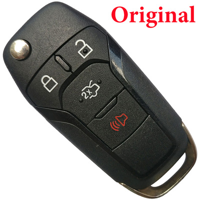Original 4 Buttons 434 MHz  Flip Remote Key for Ford Fusion 2015+ 