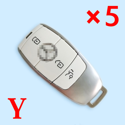 3 Buttons Key Shell For Mercedes-Benz FBS4 AMG - White Color