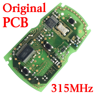 3 Buttons 315 MHz Original PCB Board for BMW CAS3 Smart Key