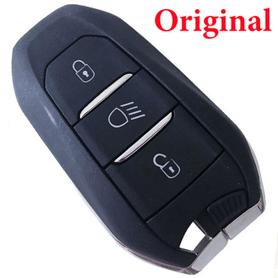 Original 3 Buttons Remote Key with 4A Chip 434Mhz for Peugeot Citroen