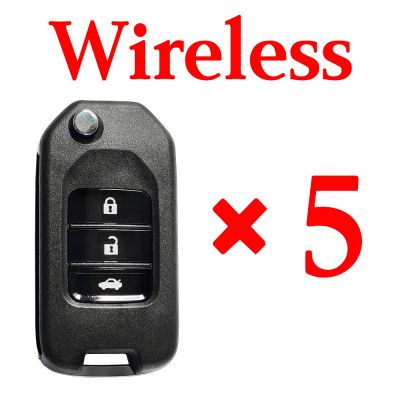 5 pieces Xhorse VVDI Honda Type Universal Wireless Remote Control - XNHO00EN