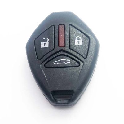 3 Buttons Remote Key Shell without Blade for Mitsubishi (5pcs)