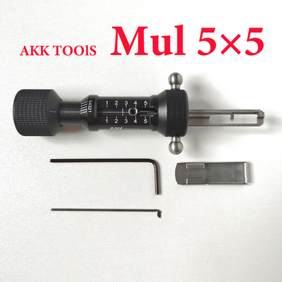 AKK Tools MUL-5Pins Invincible Lock Open And Code Reading 2-in-1 Tool Mul 5 × 5 