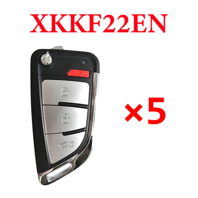 Xhorse VVDI Knife Style Universal Remote Key - XKKF22EN - 5 pcs
