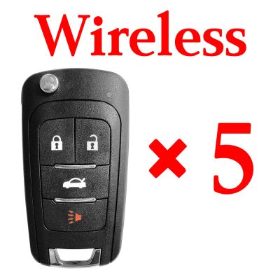 5 pieces Xhorse VVDI GM Type Wireless Universal Remote Control - XNBU01EN