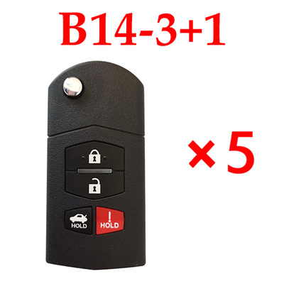 KEYDIY B14-3+1 KD Universal Remote control - 5 pcs