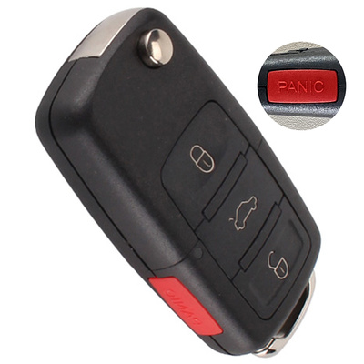 3+1 Buttons 315 MHz Flip Proximity Key for VW Touareg A8 Bentley