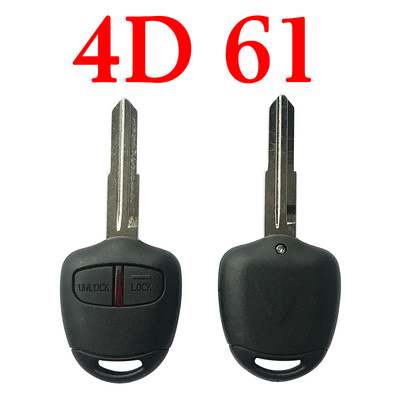 2 Buttons 434 MHz Remote Key For Mitsubishi - MIT11 with 4D 61 Chip
