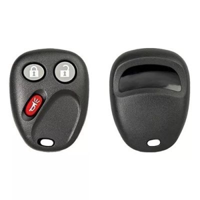 3 Buttons Remote Key Shell Medal for GMC Blaizer - Pack of 5