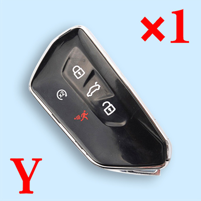Applicable to the new Volkswagen Golf 8 Tuang Tiguan exploration Yue KDL A25 smart remote key shell 5 Buttons 