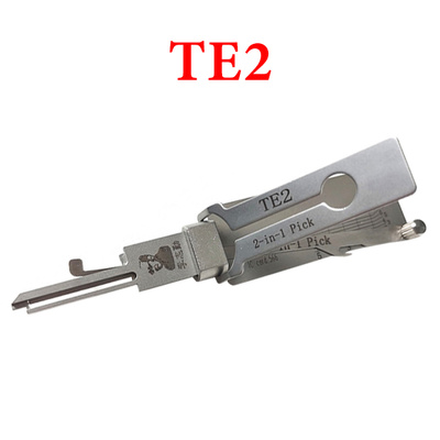 Original Lishi TE2 – 2 in 1 Lock Pick Decoder for Residential Lock