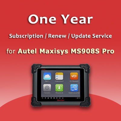  One Year Update & Subscription Service for Autel Maxisys MS908S Pro