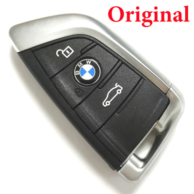Original 3 Buttons 434 MHz Smart Proximity Key for 2014-2018 BMW 5 X5 X6 - CAS4 CAS4+ FEM BDC Universal Key