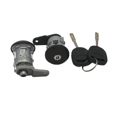 A pair of Lock Cylinder for Ford Fiesta 191564789897 334300517 - with 2 Keys