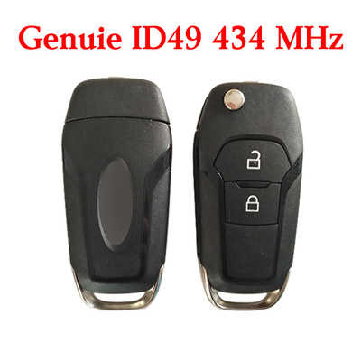Genuine 2 Buttons 434 MHz Flip Remote Key for Ford 2015+ ID49