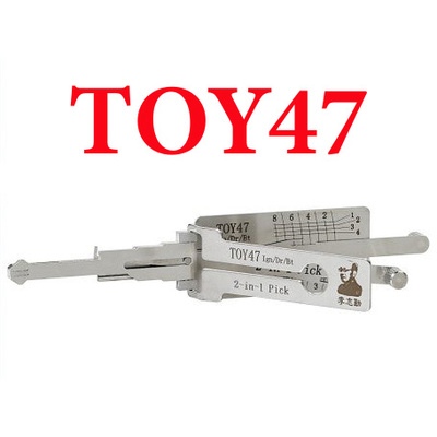 Original LISHI TOY47 2 in1 Decoder and Pick for Toyota​