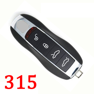 4 Buttons 315 MHz Remote Key for Porsche - Top Quality Using KYDZ PCB