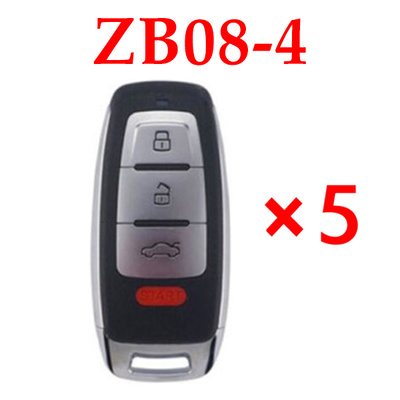 Universal ZB08-4 KD Smart Key Remote for KD-X2 - Pack of 5 