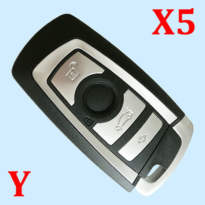 4 Buttons Remote Key Shell for BMW - 5 pcs