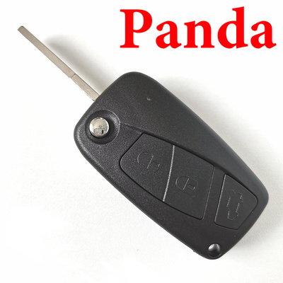3 Buttons 434 MHz Flip Remote Key for For Fiat Panda - PCF7941