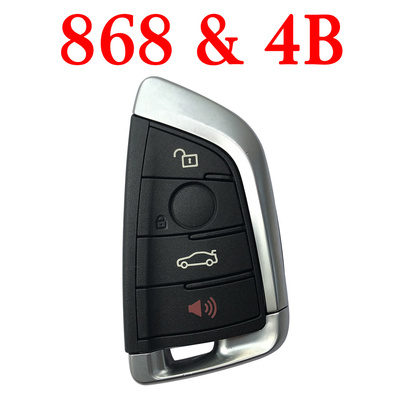 Smart Remote Key for BMW FEM - 4 Buttons 868 MHz