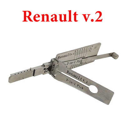 Original LISHI 2 in 1 Auto Pick and Decoder For Renault