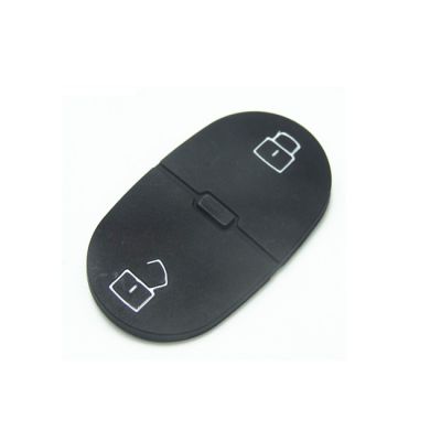 2 buttons Remote Key Rubber Pad for VW - Pack of 10