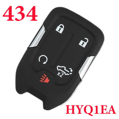 2019-2021 Chevrolet Silverado GMC Sierra / 5-Buttons Smart Key w/ Tailgate / PN: 13508398 / HYQ1EA / 434 MHz