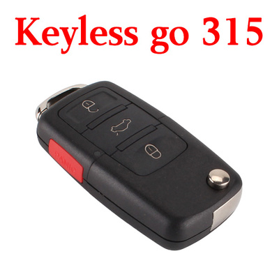 3+1 Buttons 315 MHz Flip Proximity Key for VW Touareg A8 Bentley