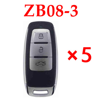 KEYDIY ZB08-3 Smart key Universal Remote control - 5 pcs