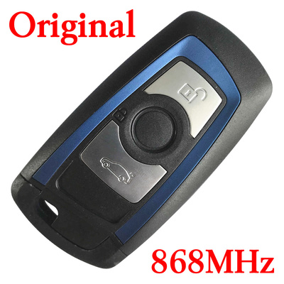Original 3 Buttons 868 MHz Smart Key for 2009-2014 BMW 3 / 5 7 Series / YGOHUF5767 