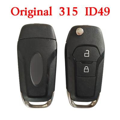 Genuine 2 Buttons 315 MHz Flip Remote Key for Ford 2015+ ID49