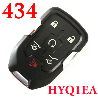 2015-2021 Chevrolet Suburban Tahoe / 6-Button Smart Key / PN: 13529633 / HYQ1EA / 433 MHz