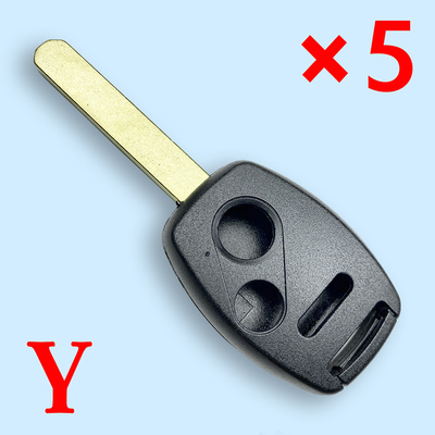 3 Button Key Shell for Honda 5 pcs