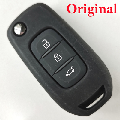Original 434 MHz Flip Remote Key for Renault Megane 4 Captur Kadjar Symbol 