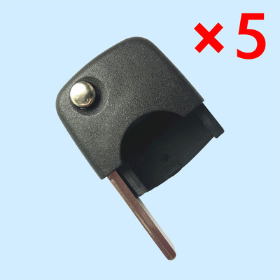 Remote Key Head Cyrcle Type Key Shell for Volkswagen - Pack of 5