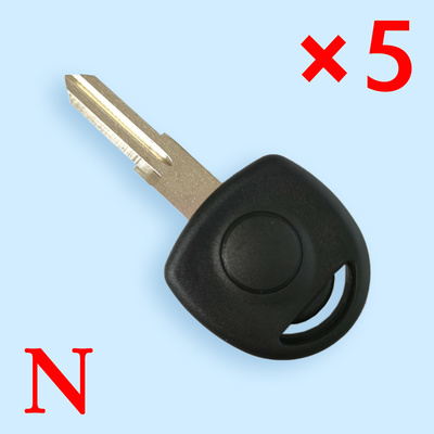 Transponder Key Shell for Opel with HU46 Blade 5 pcs
