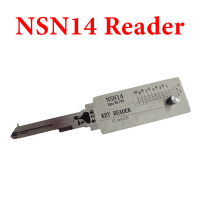 Original LISHI NSN14 Key Reader 2-in-1 Decoder and Pick Tool
