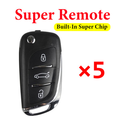 Xhorse Super Remote Comes with Built-In Super Chip - XEDS01EN - Pack of 5