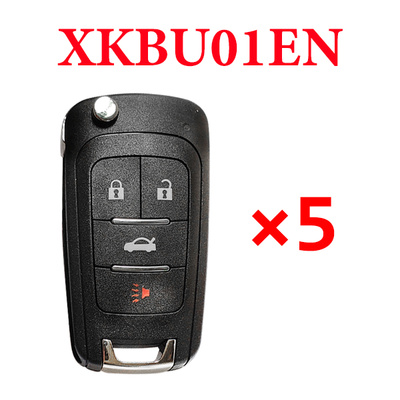 5 pieces Xhorse VVDI Wire Universal Remote Key GM Type - XKBU01EN