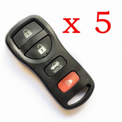 5 pieces Nissan Type Universal Remote Control for Xhorse VVDI - XKNI00EN