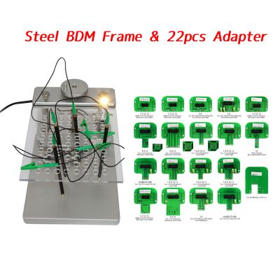 Top Quality Steel BDM Frame with 22 pcs Adapter Full Kit Work for KESS V2 / Ktag / Fgtech