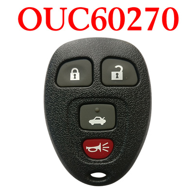 3+1 Buttons 315 MHz Remote Control for GMC Chevrolet - OUC60270  & OUC60221 